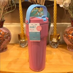 Zak! 30 Oz Leakproof Pink Water Bottle